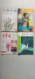 大众小说，通俗文学选刊，中华魂，励志 4本创刊号