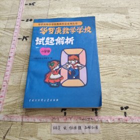 华罗庚数学学校试题解析 小学部