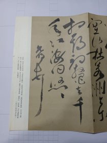 祝允明草书《济阳登太白酒楼却寄施湖州》（原大，全，附释文），《书法》杂志社赠页