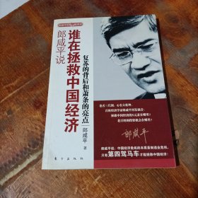 郎咸平说：谁在拯救中国经济：复苏的背后和萧条的亮点.