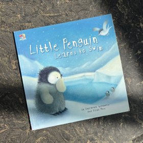 英文原版 Little Penguin Learns to Swim 小企鵝學(xué)游泳