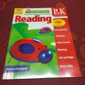 At Home Tutor Reading, Grade Pre-K