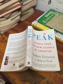 刻意練習(xí)：如何從新手到大師 英文原版 Peak: Secrets from the New Science of Expertise