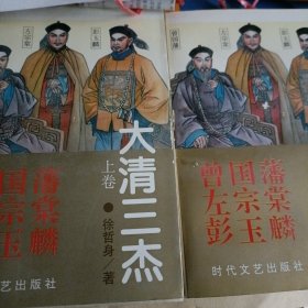 大清三杰…书品佳，似未翻阅过（上下两册）