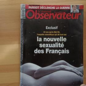 法文书 < Le nouvel observateur > exclusif : La nouvelle sexualité des Français