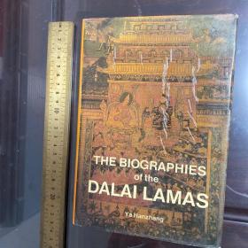 The biography biographies of dalailamas history of Tibet Tibetan culture medicine 英文原版精装