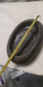 歙砚…约重10斤…精品水纹砚