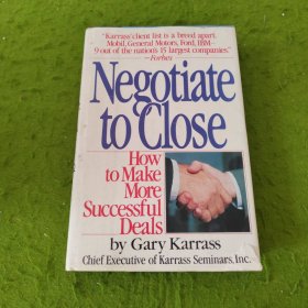 Negotiate to Close