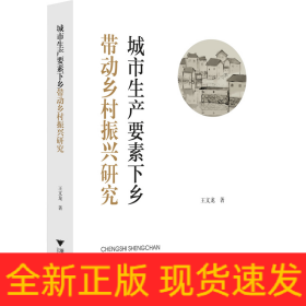 城市生產(chǎn)要素下鄉(xiāng)帶動鄉(xiāng)村振興研究