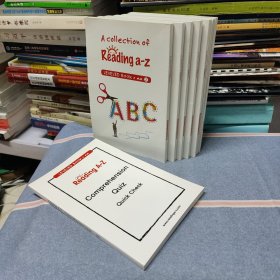 A Collection of Reading a-z Leveled Book aa 2/3/4/5/7/8/9 + Comprehension Quiz Quick Check（共8册本合售）