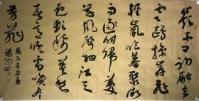 枣庄市书协理事杨阳四尺整精品书法