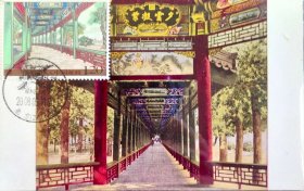 北京颐和园长廊极限片1张