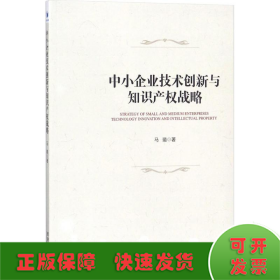 中小企业技术创新与知识产权战略