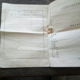 赤脚医生履历表