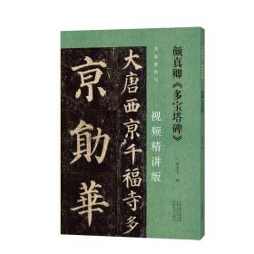 正版 名家教你写（视频精讲版）颜真卿《多宝塔碑》 翁志飞 9787540160883