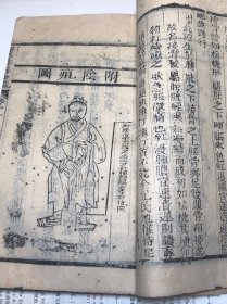 清代木刻版医宗金鉴 秘方医书