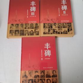 丰碑 三册 精装