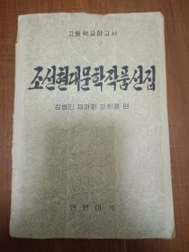 朝鲜现代文学作品选（朝鲜文）조선현대문학작품선집