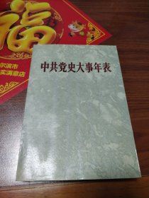 中共党史大事年表