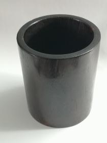 旧黄花梨光素笔筒