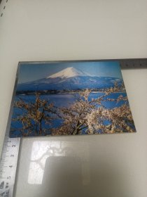 早期；【富士山】立体....贺年卡