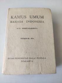 Kamus Umum Bahasa Indonesia(印度尼西亚语原文词典) 大32开精装原版