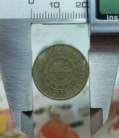 菲律宾25分硬币，永久保真，特价