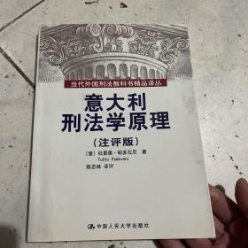 意大利刑法学原理（注评版）