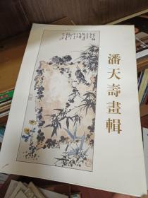 潘天寿画輯画集 江苏美术出版社，版本稀少，十二张齐全，全美品包邮