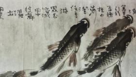 董润生国画作品（兢风流）