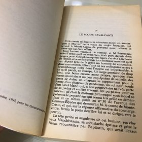 Le Comte de Monte-Cristo 2（法语原版，大仲马经典作品《基督山伯爵》，仅存第二册，1995年法国出版，厚796页，压膜本，无笔记勾画，内页完好）