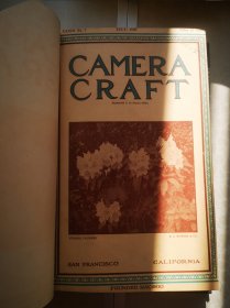 外文原版摄影史料 cameracraft 摄影船 1926年合订本一册 5册合订 品算好