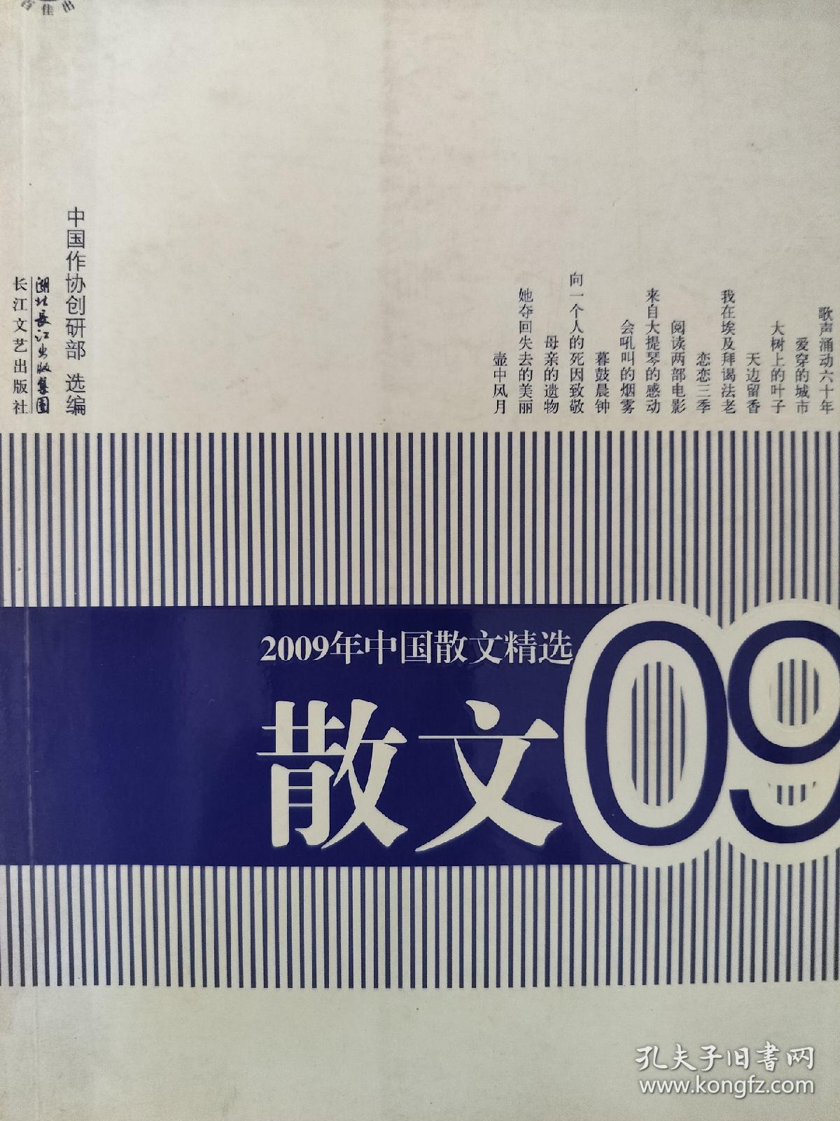 2009中国散文精选散文09