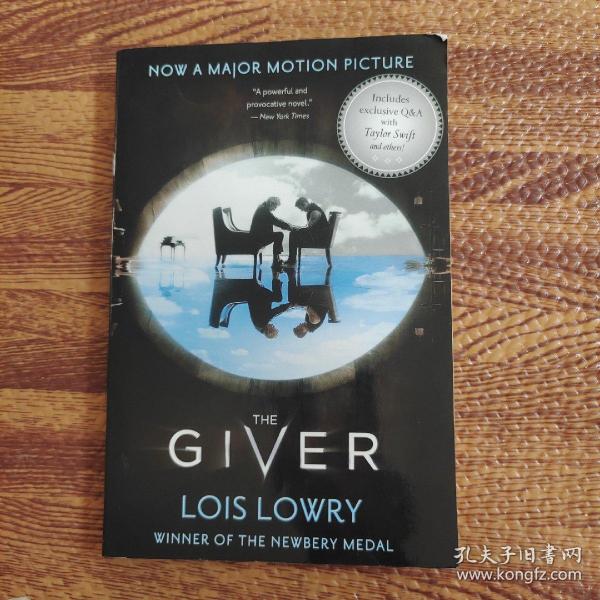 The Giver Movie Tie-In Edition 记忆传授者 电影版 英文原版