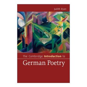 The Cambridge Introduction to German Poetry 剑桥德国诗歌入门