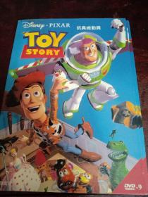 迪士尼大电影玩具总动员DVD光盘(一函一碟装)