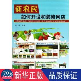 新农民如何开设和装修网店 社科其他 商玮  新华正版