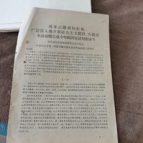 1959年淄博市高举总路线红旗（大跃进）