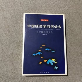 中国经济学向何去:丁文锋经济文选 作者签赠