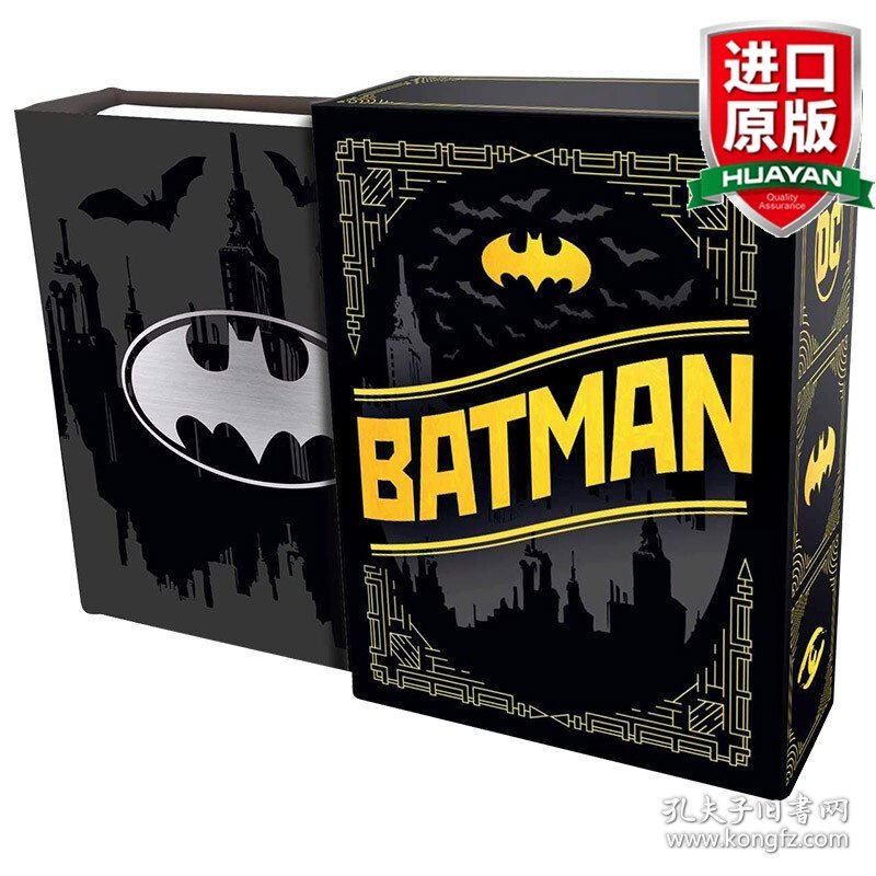 英文原版 DC Comics: Batman: Quotes from Gotham City (Tiny Book)蝙蝠侠语录 哥谭市 袖珍艺术书 英文版 进口英语原版书籍