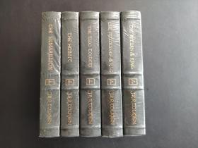 Easton出版社1984特别纪念版：
《魔戒》三部曲《护戒同盟》《双塔奇兵》《王者归来》，加《霍比特人》《精灵宝钻》，全新藏品。