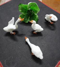 工艺品 琉璃摆件：《家和万事兴》—呱呱叫的發财鸭（运费多退少补，多余的运费会随商品一起寄回）