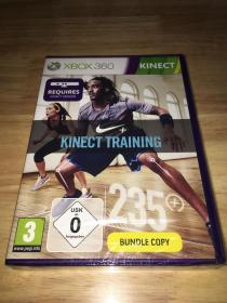 欧洲正版全新XBOX360体感游戏：耐克体感训练健身 NIKE TRAINING KINETIC  全新未拆 锁区 仅欧版主机可用