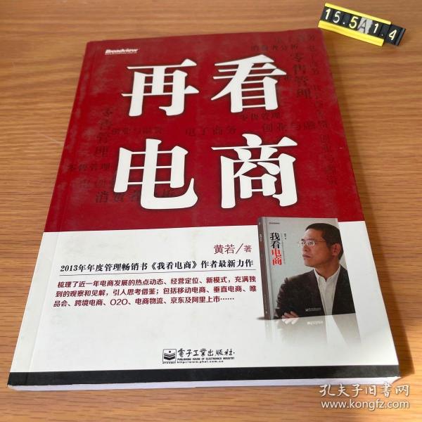 再看电商：2013年年度管理畅销书《我看电商》黄若最新力作