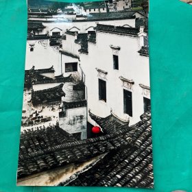 艺术摄影照片：古宅红珠（大尺寸）