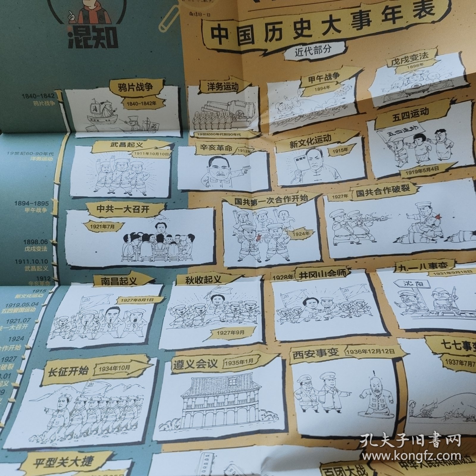 漫画百年党史·开天辟地（混知团队半小时系列之后的重磅力作 让你轻松学党史）