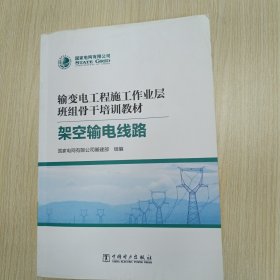 架空输电线路 输变电工程施工作业层班组骨干培训教材