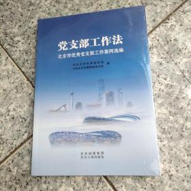 党支部工作法 北京市优秀党支部工作案例选编 ( 全新 未拆封)