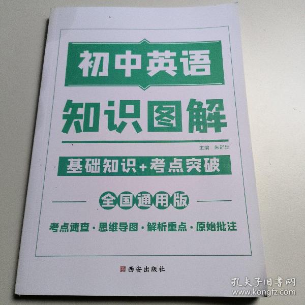 图解初中基础知识大全英语重难点手册全套训练及考点突破初中生初一初三复习资料教辅知识点知识清单资料包知识集锦基础知识手册