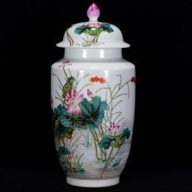 《精品放漏》乾隆盖罐——清三代官窑瓷器收藏